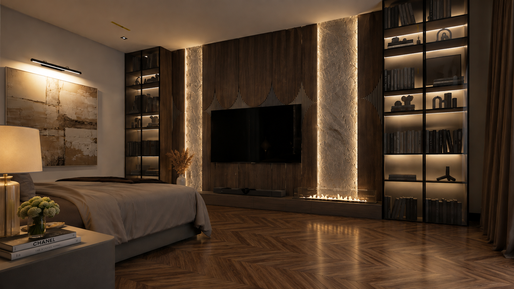 Luxury interior design and bespoke finishes