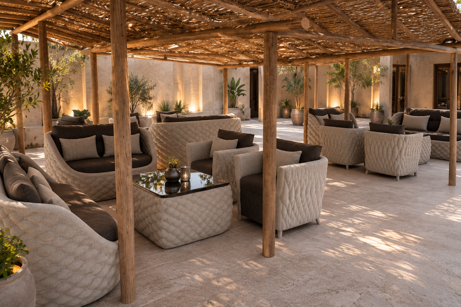 Residential courtyard and landscape architecture