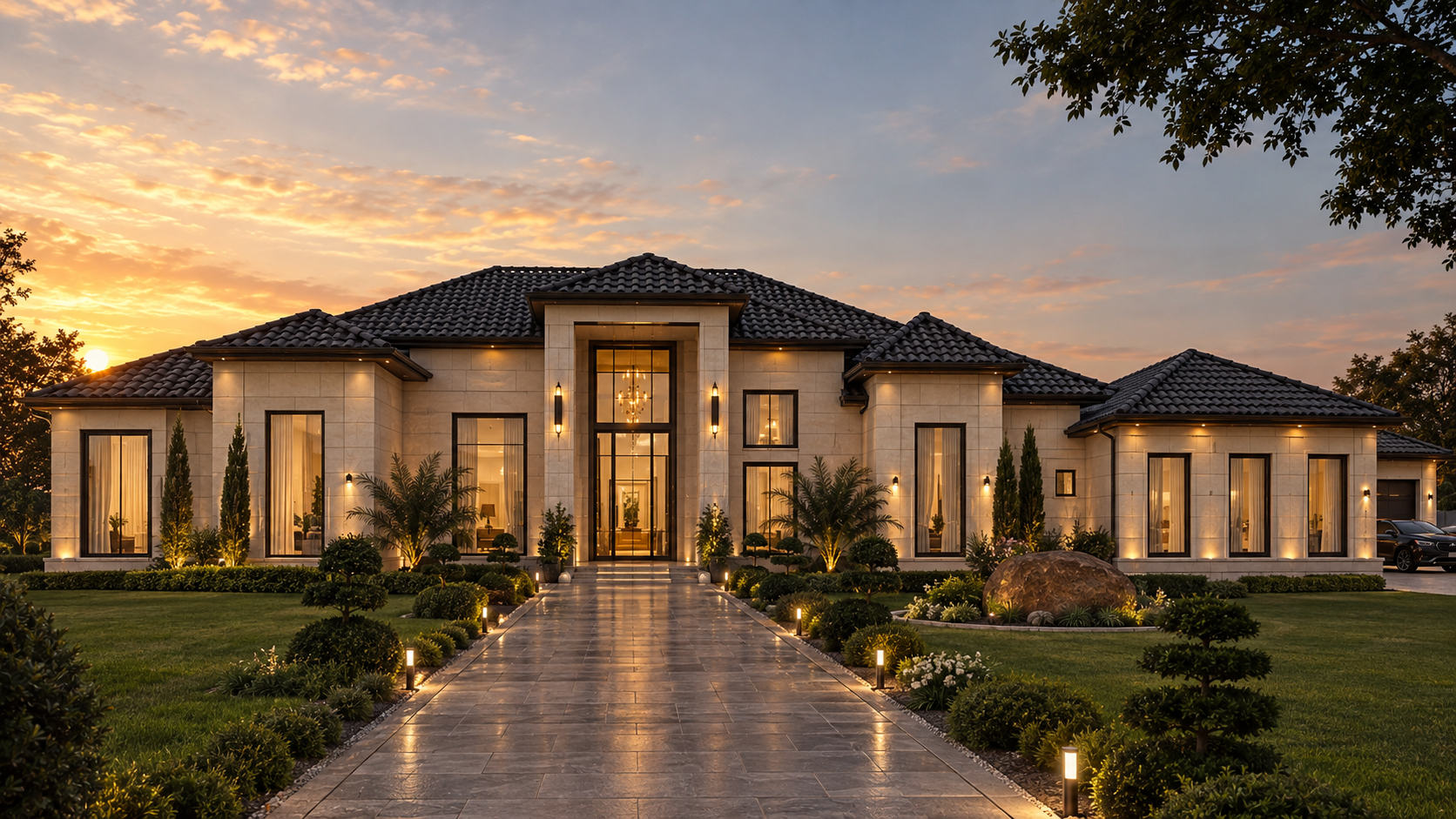 Architectural concept and residential planning